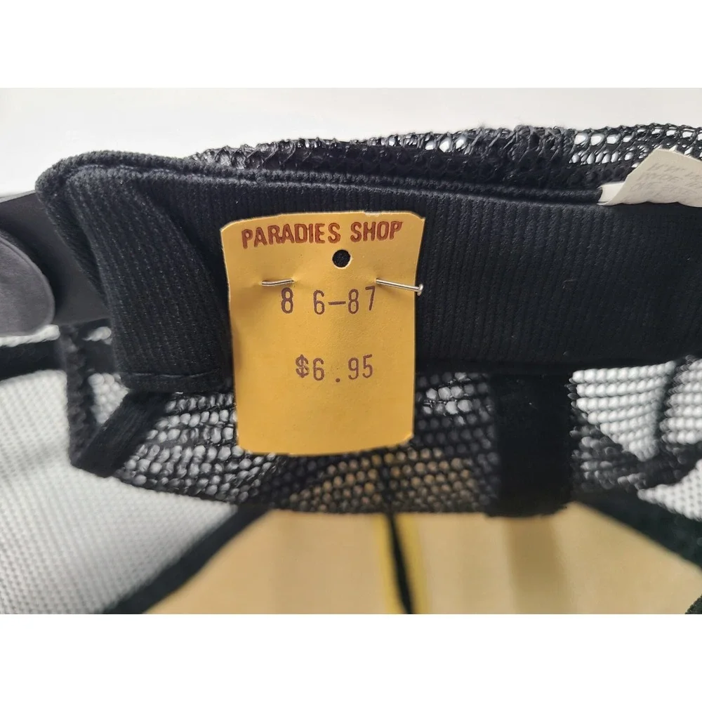 Vintage Dallas Texas Mesh Trucker Snapback Hat Cap Travel Souvenir TX Men‎ Black